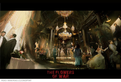 电影《金陵十三钗》概念图设计