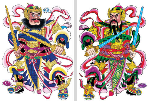 过年贴的门神也换届？你知道的秦琼尉迟恭，只是门神中的一届_百科TA说