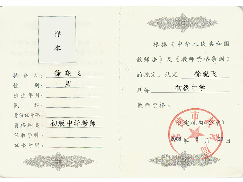 初中教师