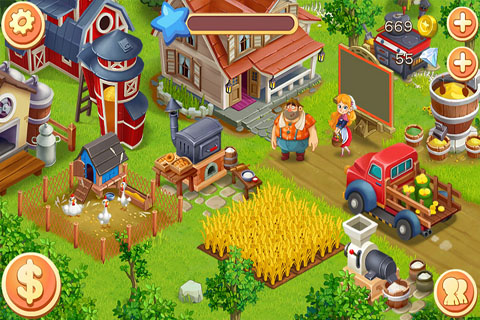 《开心农场之口袋农庄》是一款休闲经营类游戏,大小是34.05mb.