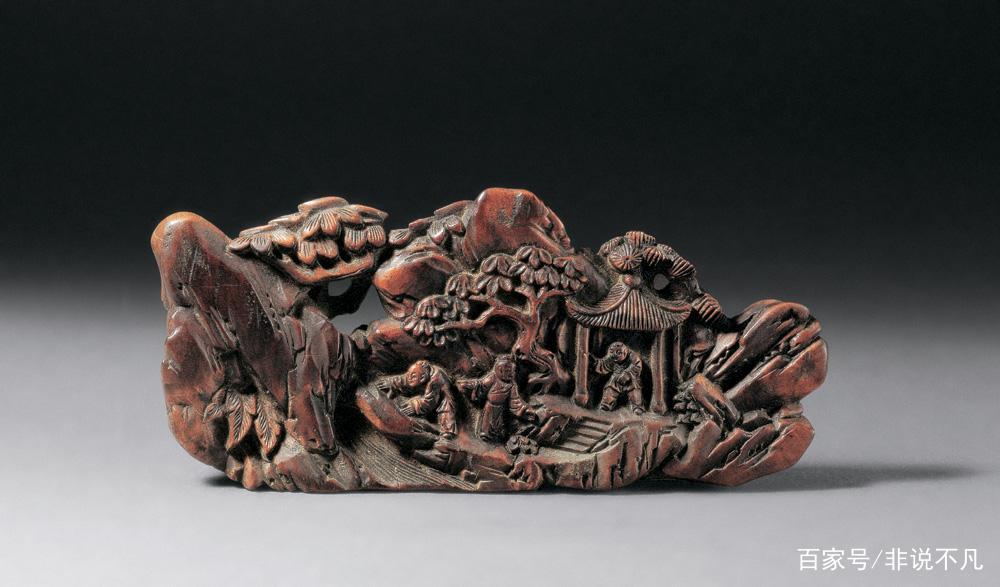古銅 岩形 筆架 6cmx1.3cm 文房四宝(K-HA478) 古銅 岩形 筆架 6cmx1.3cm 文房四宝(K-HA478)