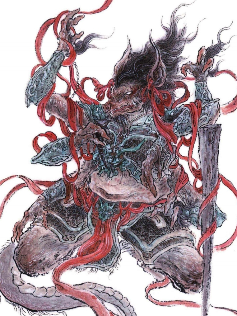  p>彘(zhì)身八足蛇尾神是《 a target="_blank" href="/item/山海经