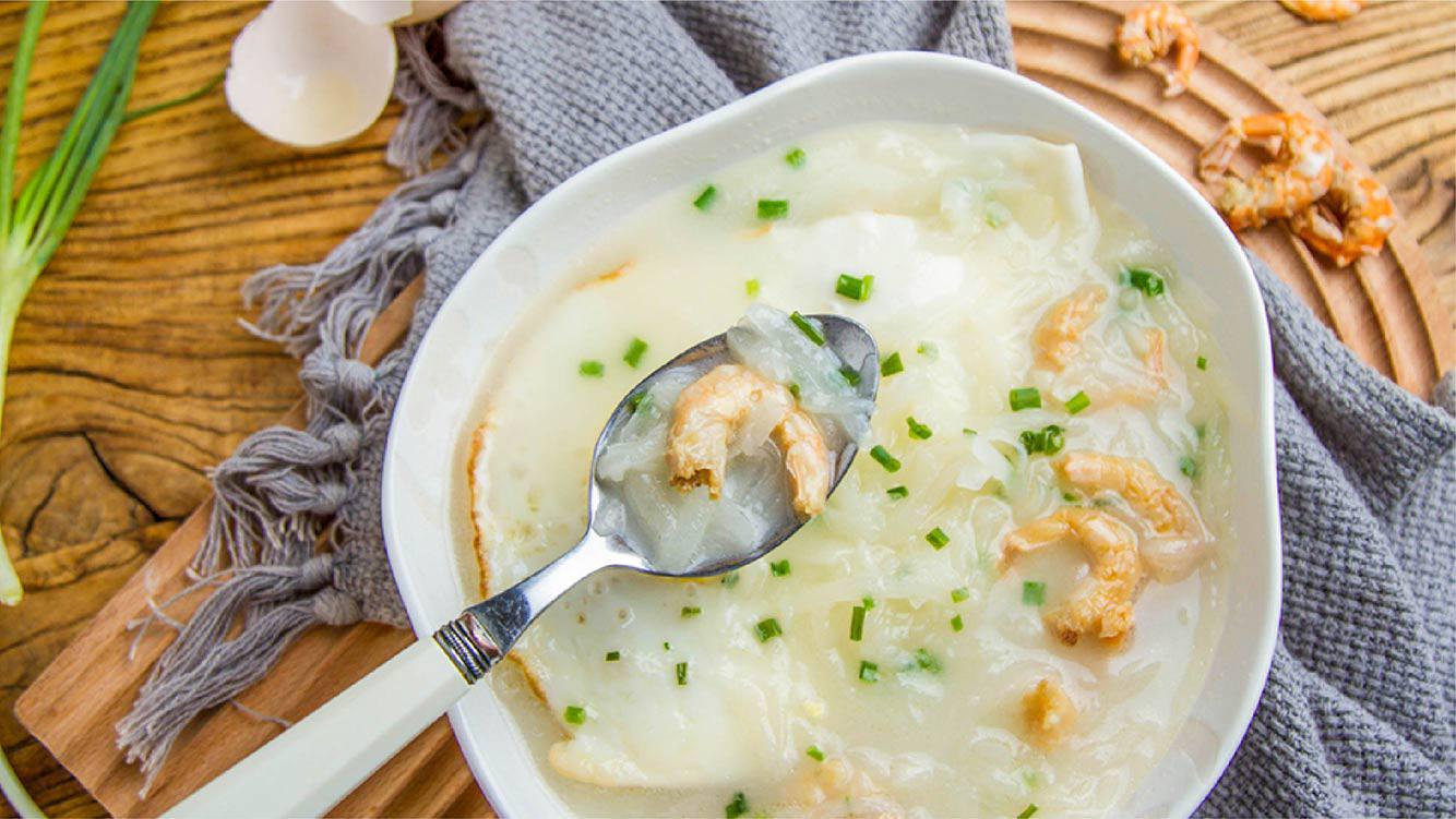 小羽私厨之萝卜煎蛋汤