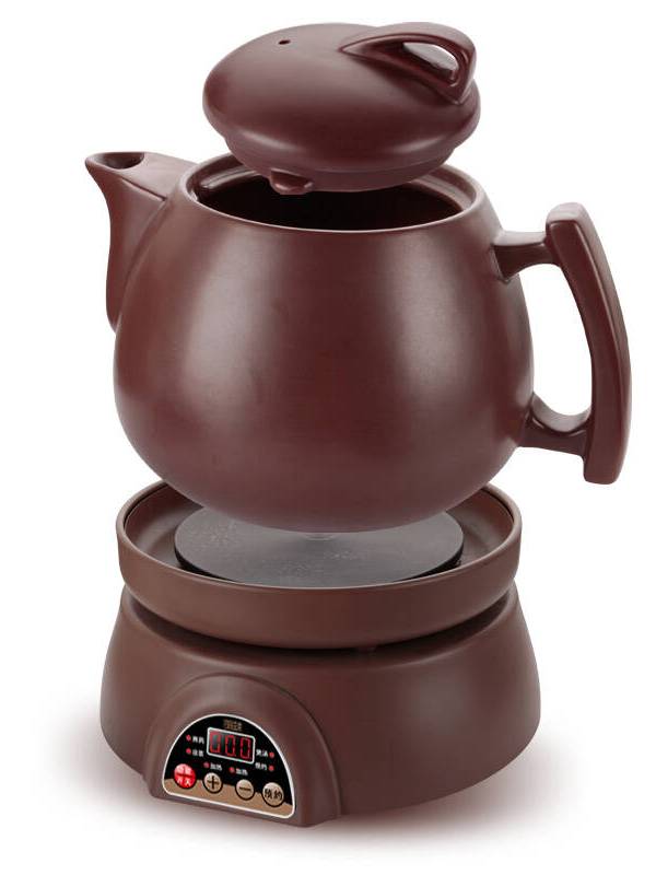  p>电煎药壶是近些年来产生的一种小电器,它是采用温控和过热保护系统