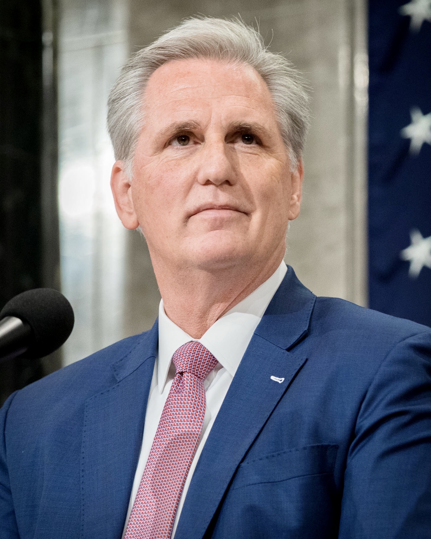  p>凯文·麦卡锡,美国众议院少数派领袖,特朗普的亲密盟友,有可能会