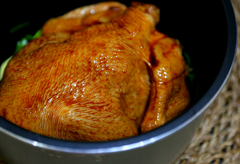 电饭煲焖鸡