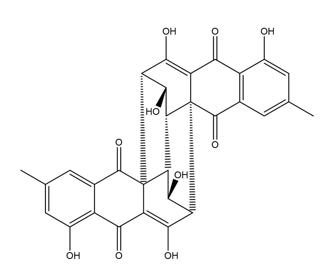  p>细皱青霉素,是一种有机化合物,化学式为c sub>30 /sub>h sub>22 