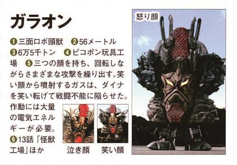 三面机器头兽加拉翁