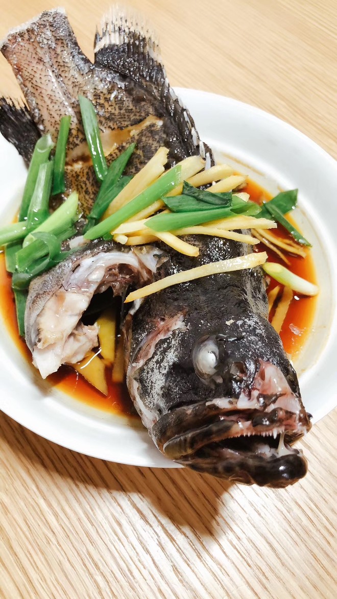 清蒸珍珠龙胆石斑鱼