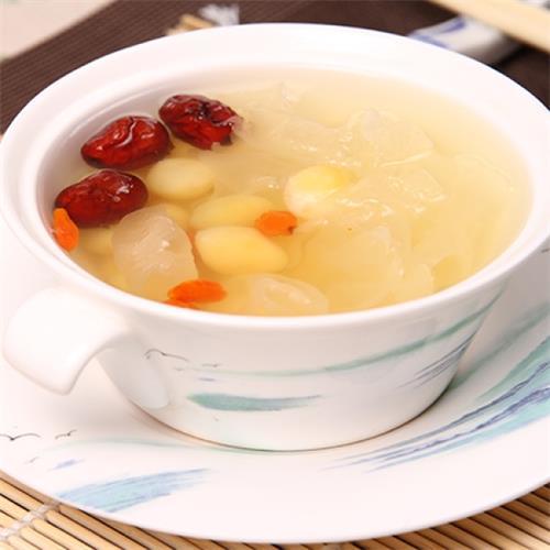 银耳白果粥