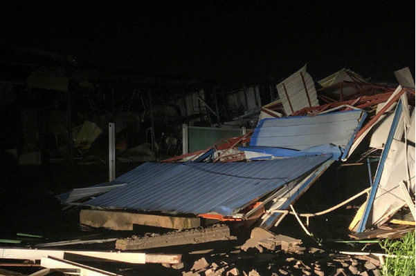 2021年5月14日武汉蔡甸龙卷风灾害