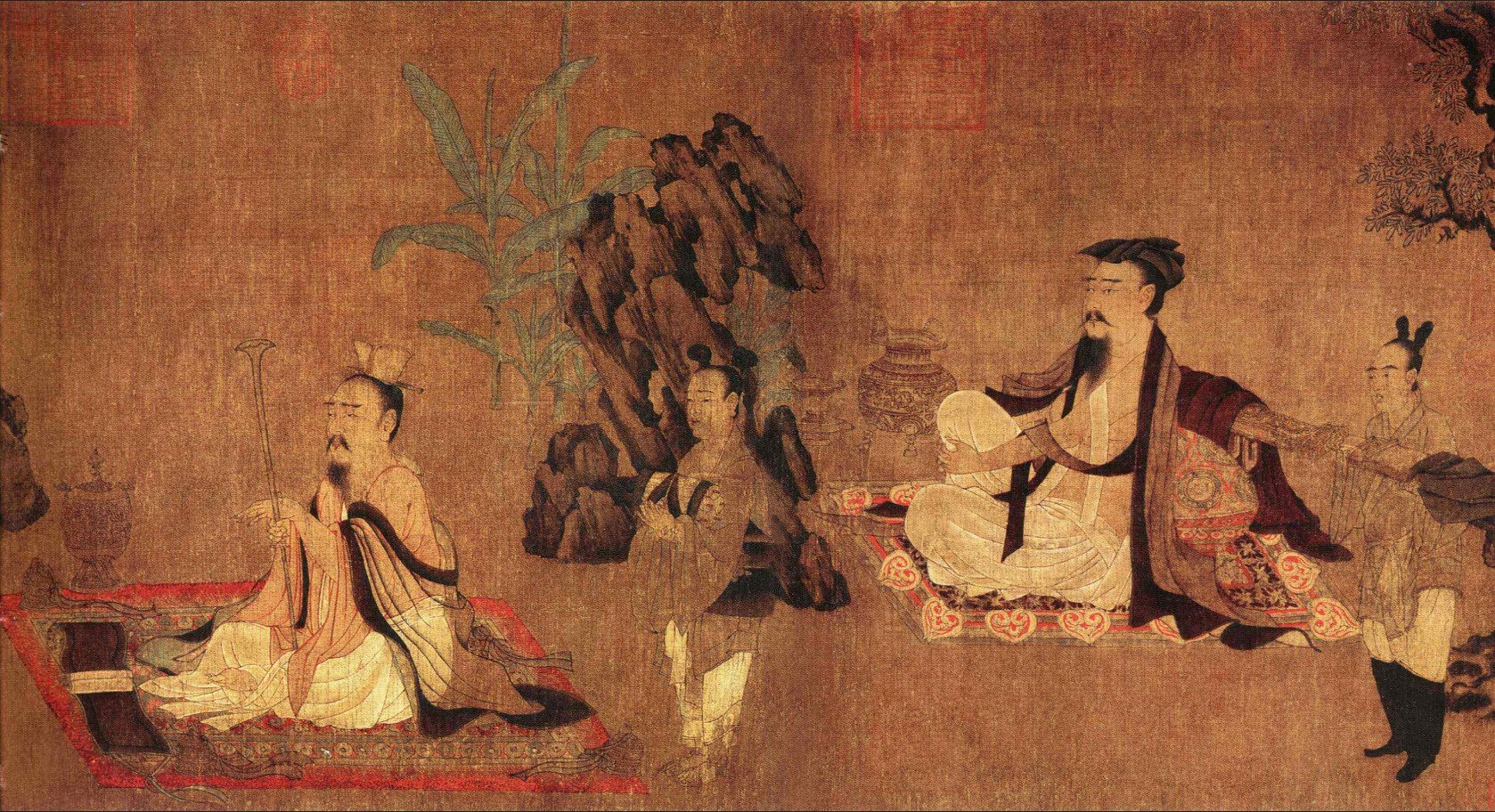 丧母不哭的阮籍位于“竹林七贤”，是魅力的光芒？还是世人愚昧？_百科TA说