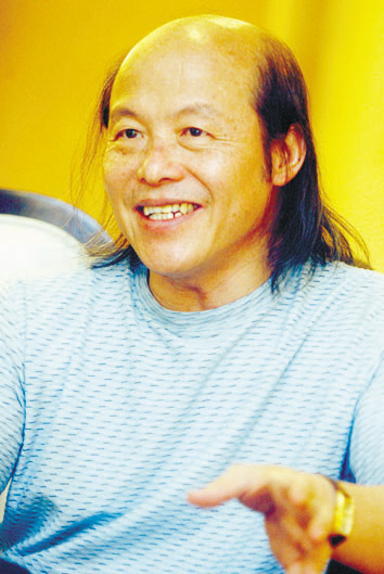 心田上的百合花