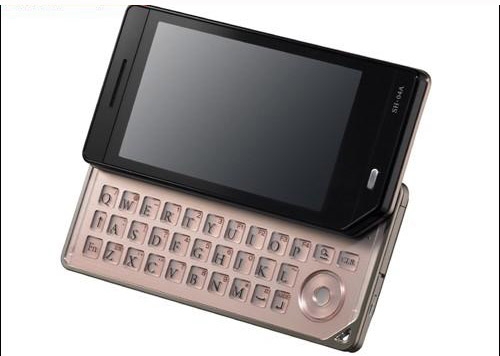  p>在2008年的ntt docomo的新品发布会上夏普sh-04a属于这次发布会上