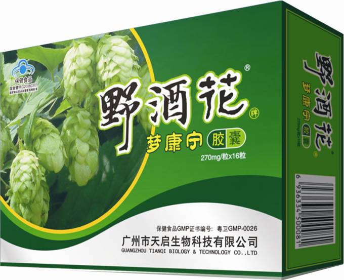 野酒花牌梦康宁胶囊