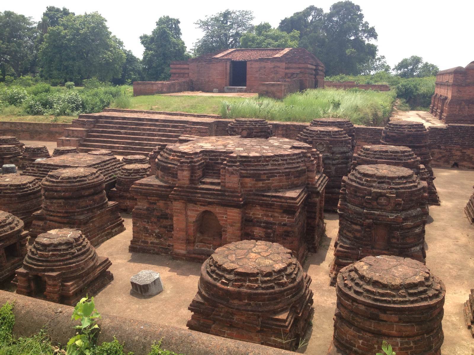 印度那烂陀寺考古发掘遗址