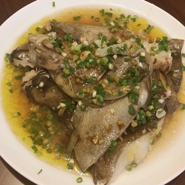 豉油蒸鸦片鱼头