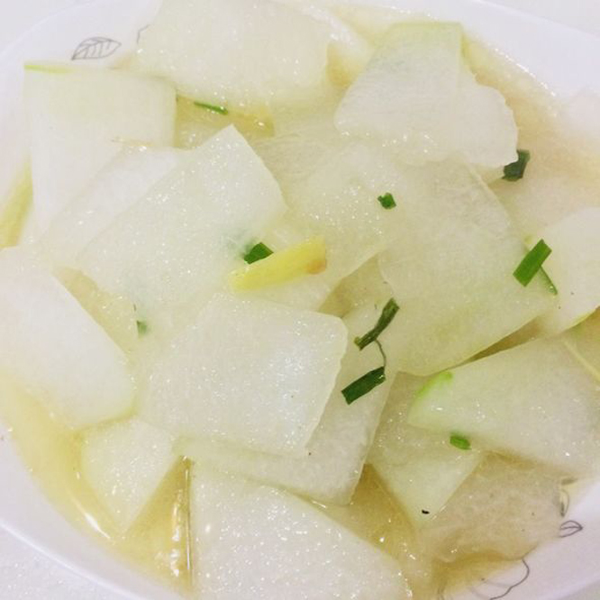 清炒冬瓜片