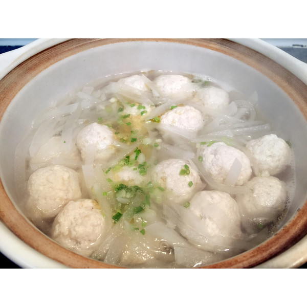 白萝卜丝鱼丸