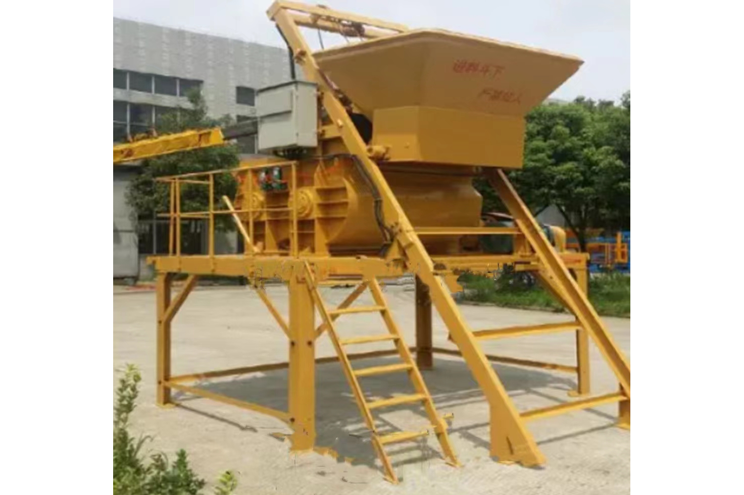 js350型双卧轴强制式搅拌机
