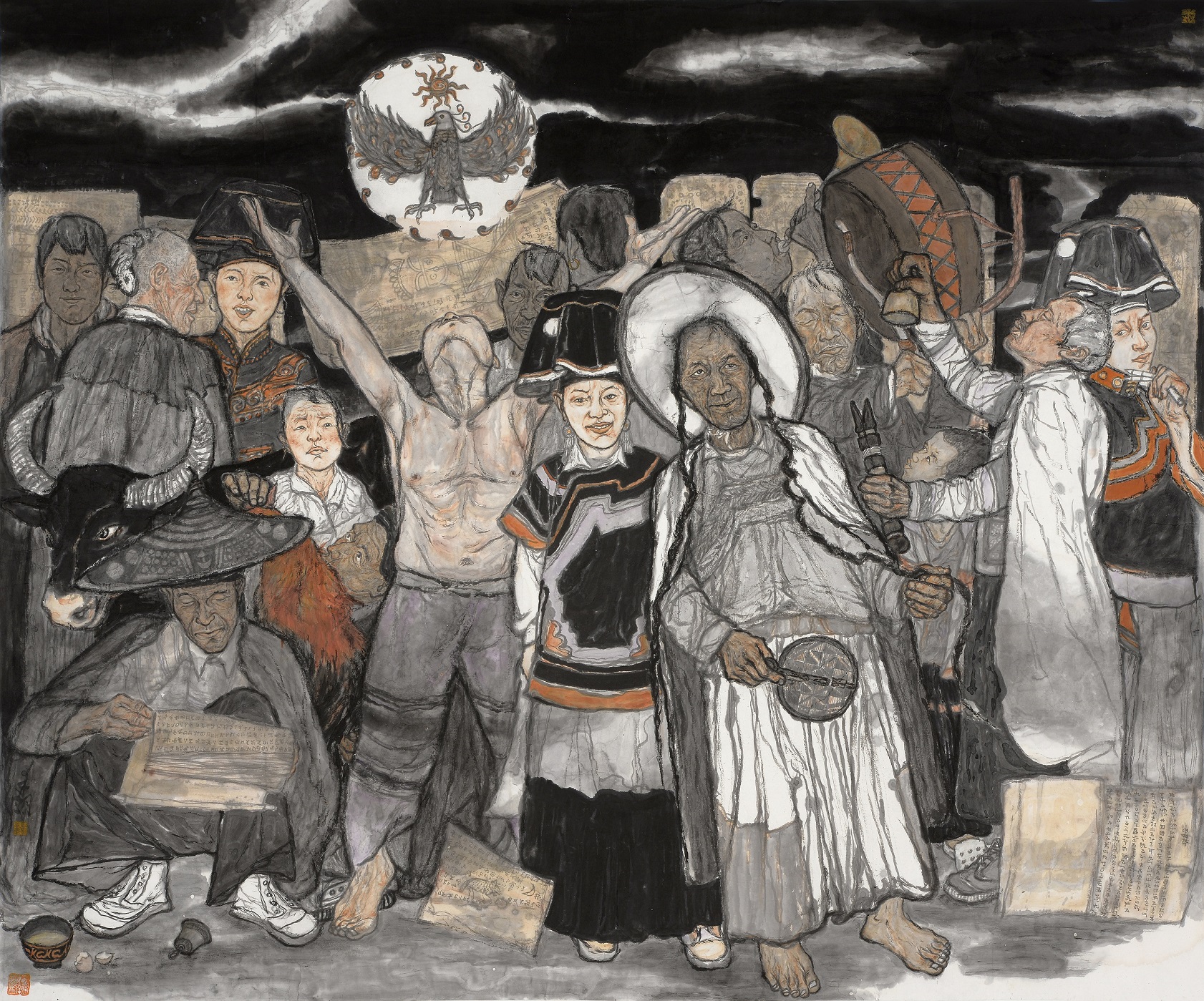 于明,男,现为中国美术家协会会员.