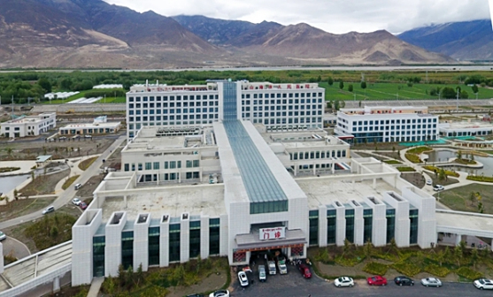 <p>山南市医院风光