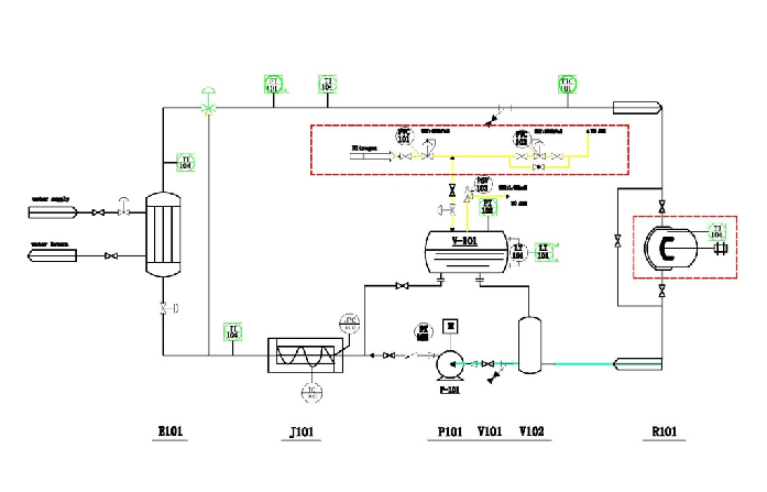 乙二醇直接冷却系统