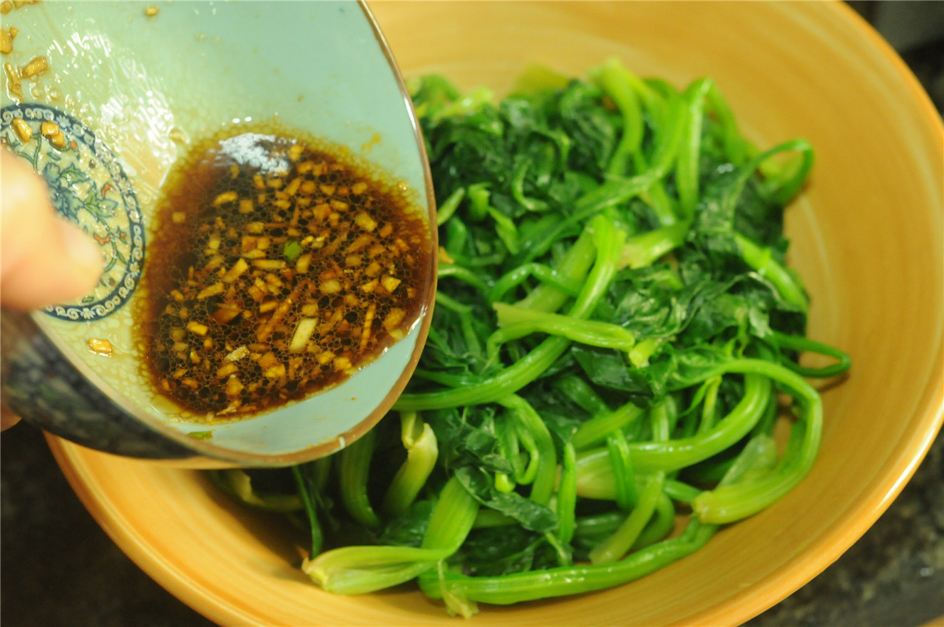 姜汁菠菜
