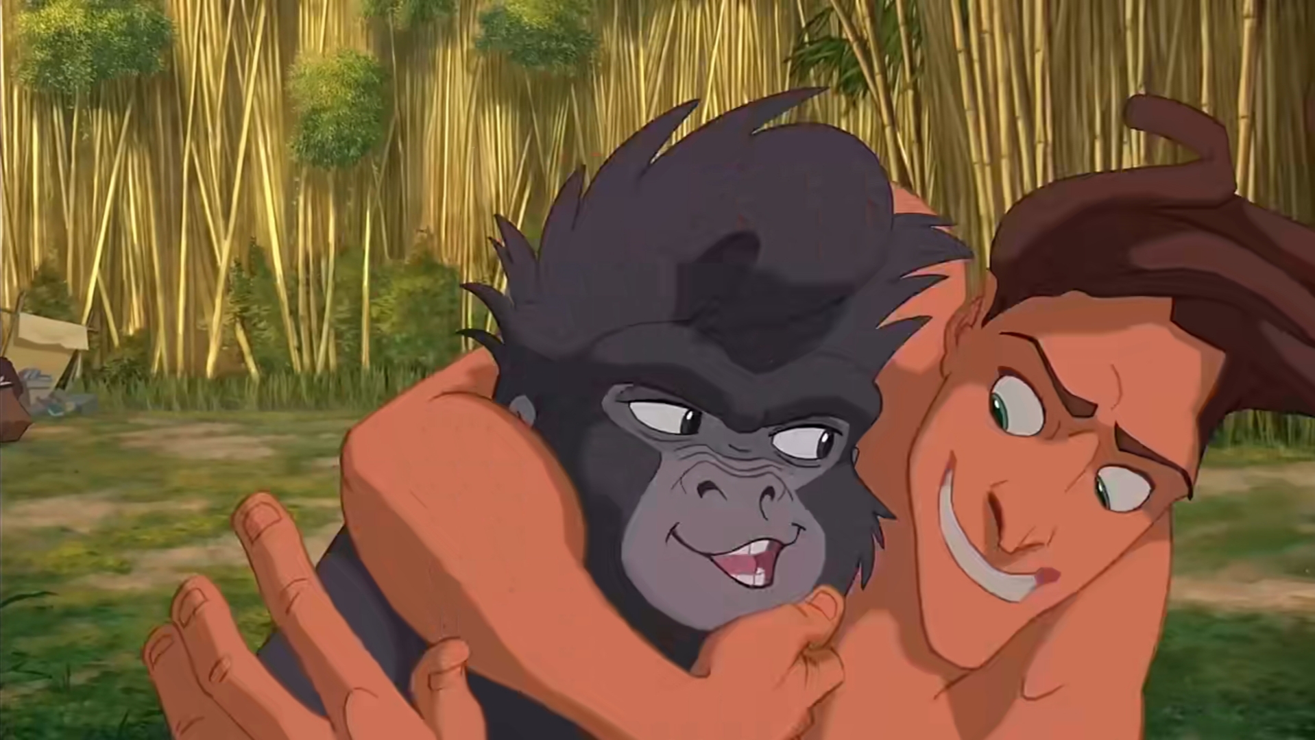 又称"人猿泰山",为美国华特迪士尼公司动画电影《泰山》中的主人公,是