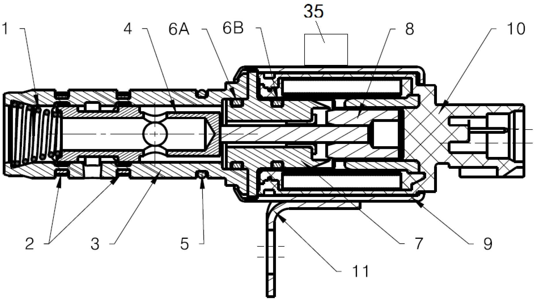 一种比例控制液压阀结构