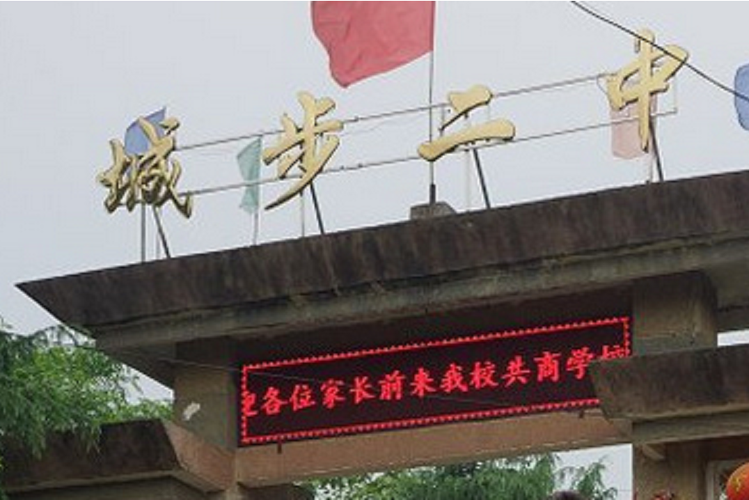 城步苗族自治县第二民族中学,西岩镇中学是城步苗族自治县内最大的