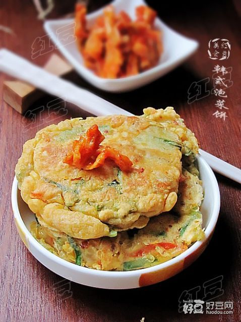 花枝泡菜煎饼