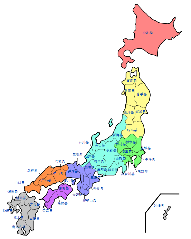 日本区划