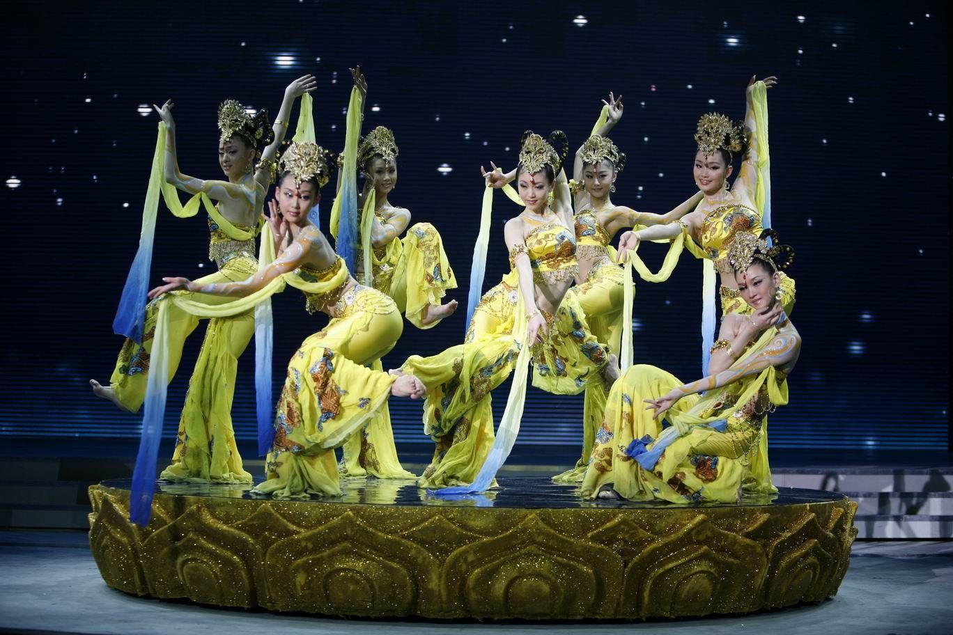  p>飞天,2008年中央电视台春节联欢晚会舞蹈节目. /p>