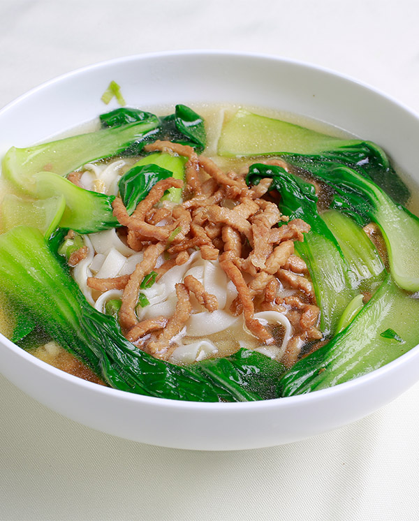 小白菜肉丝面
