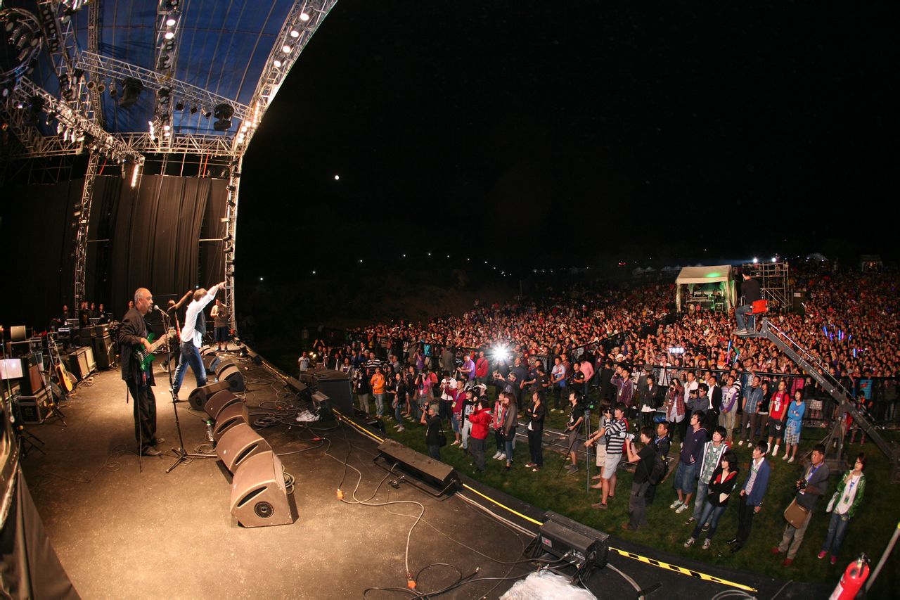 8月下旬的周末在北京延庆水关长城新长城庄园(原名探戈坞音乐谷)举办