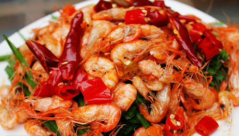 香辣河虾仔
