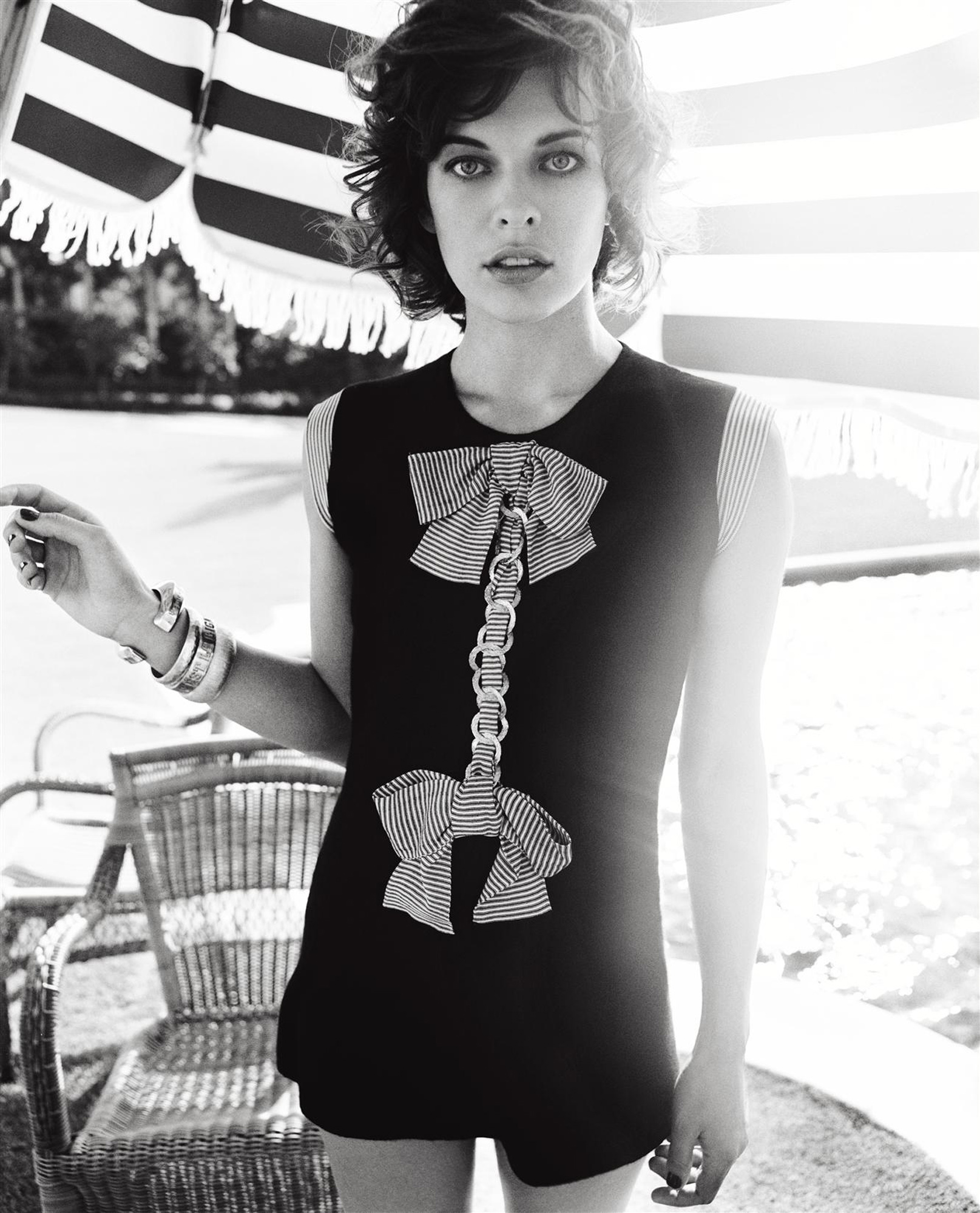  p>米拉·乔沃维奇(milla jovovich),原名米莉卡·博格达诺夫娜·乔沃