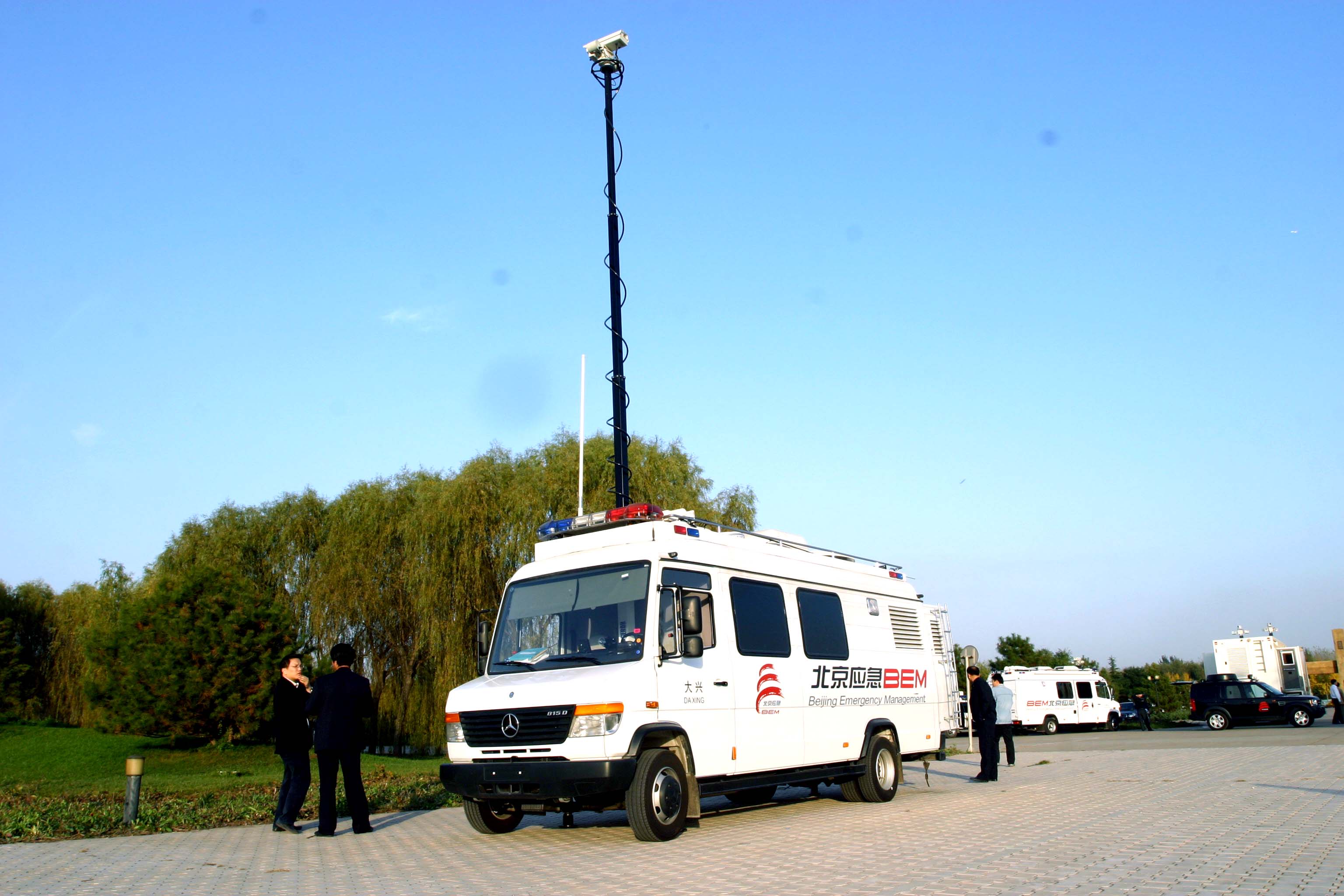 作为人防机动指挥通信平台,平时服务于政府城市管理,突发事件应急处置
