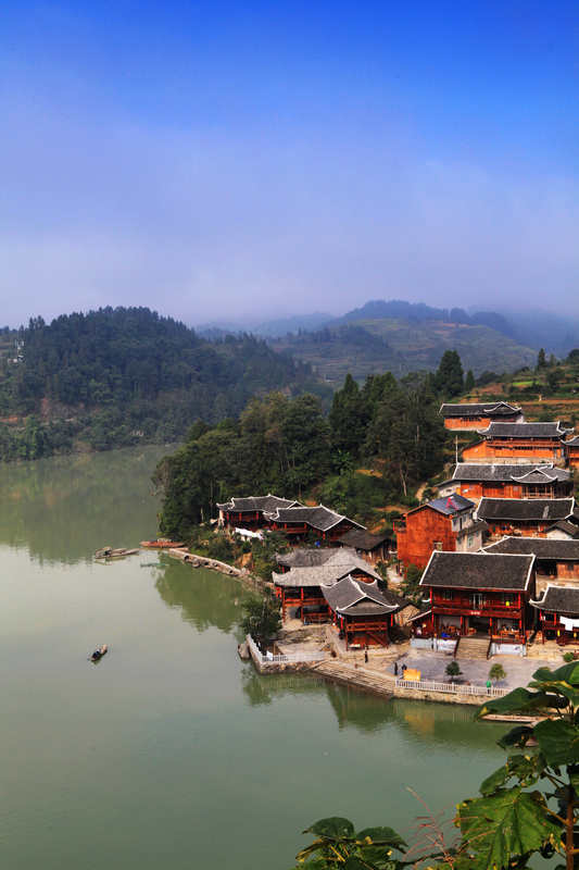 href="/item/河湾山寨">河湾山寨 /a> /b>,位于重庆酉阳县后溪镇境内