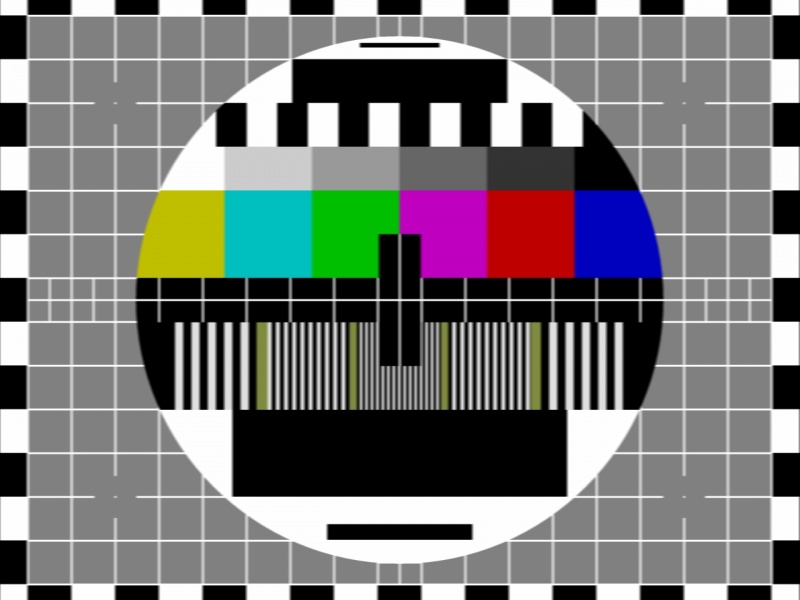  p>测试图(即电视信号测试图)又称测试卡,是指电视台在正常电视节目