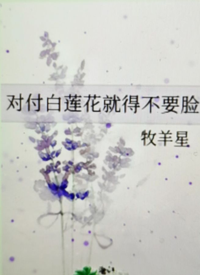 对付白莲花就得不要脸