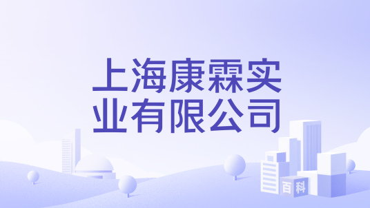上海康霖实业有限公司_百度百科