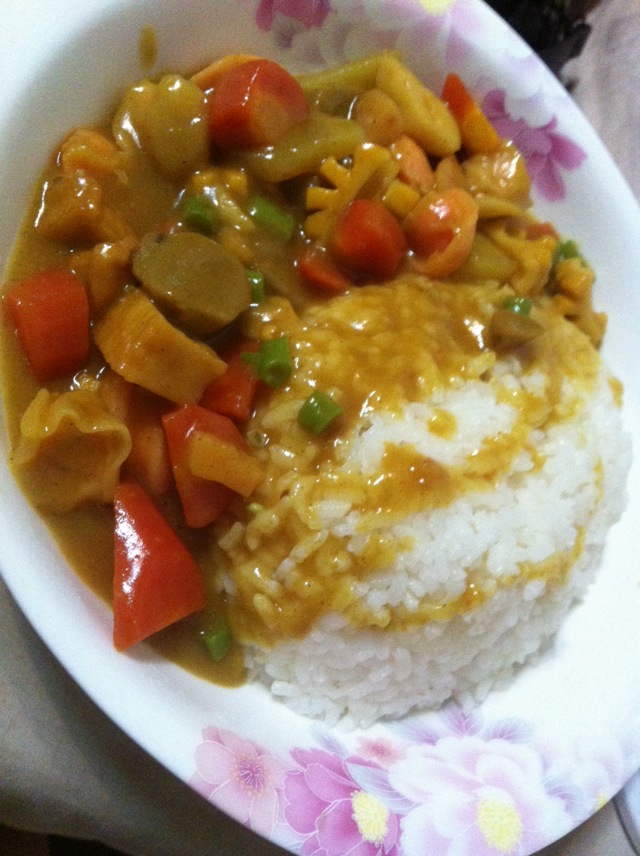 奶油咖喱杂烩饭