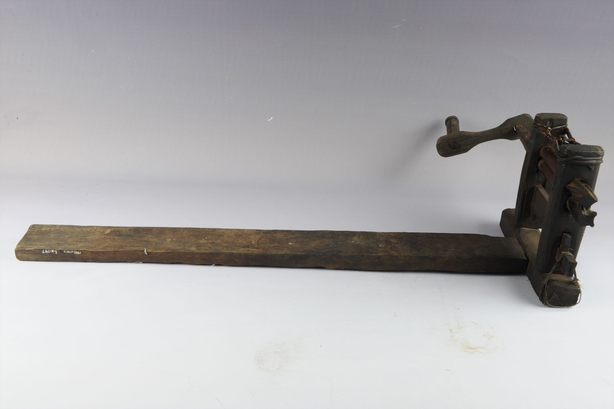 现代黎族木脱棉籽机