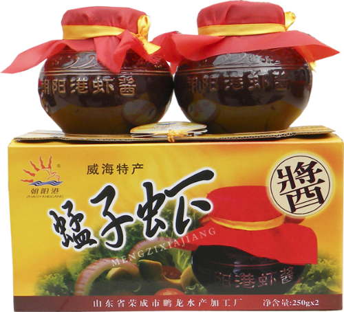 p>蜢子虾酱是山东省威海市特产,产于山东威海初村镇,具有鲜美清香