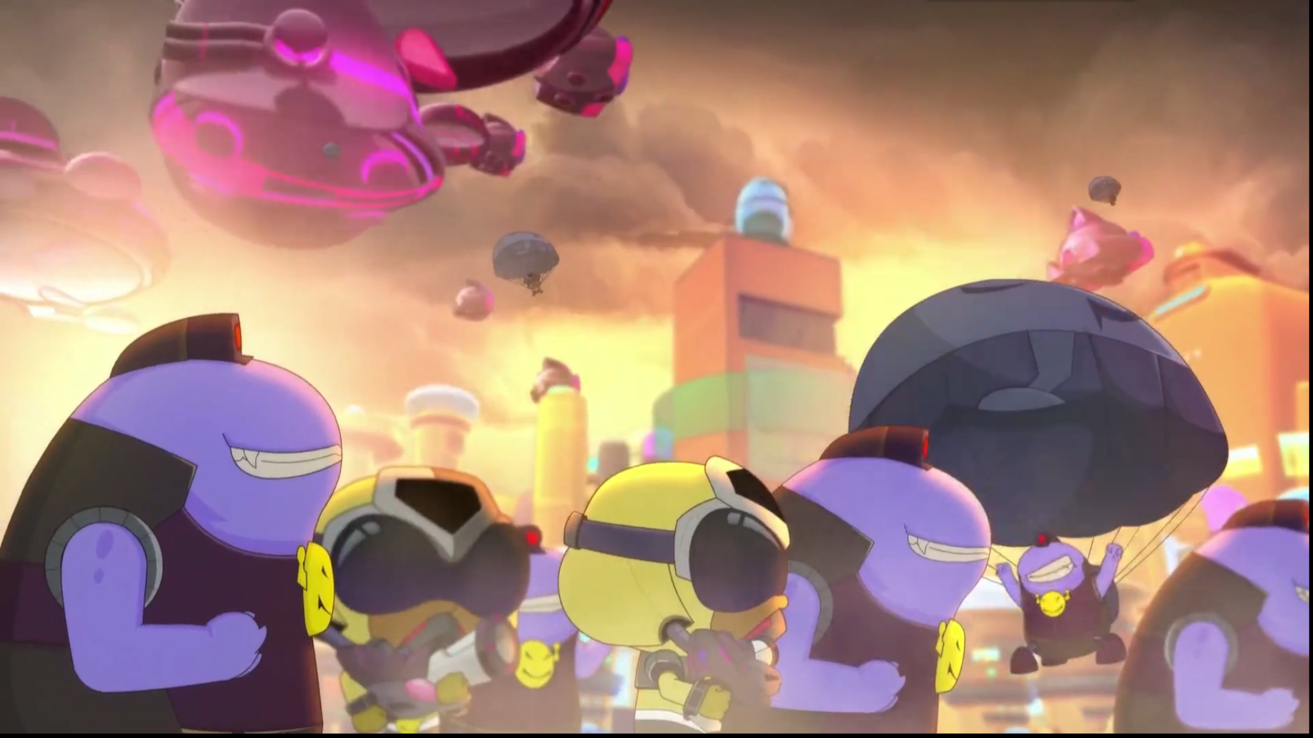 id="23691550">开心超人联盟 /a>》中一个人类,机器人,动物共存的星球