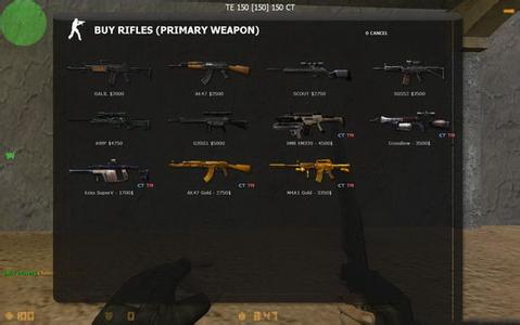 v5)(多黄金新武器,美女mod,僵尸,幽灵等多种模式 支持联机)是基于cs