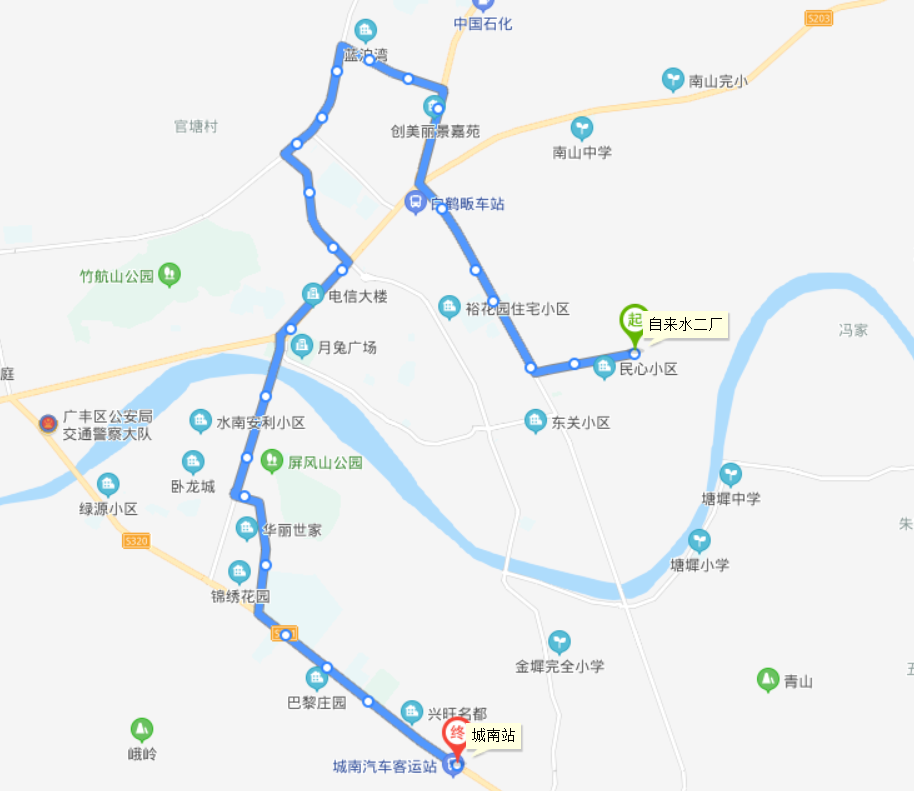 上饶公交广丰602路
