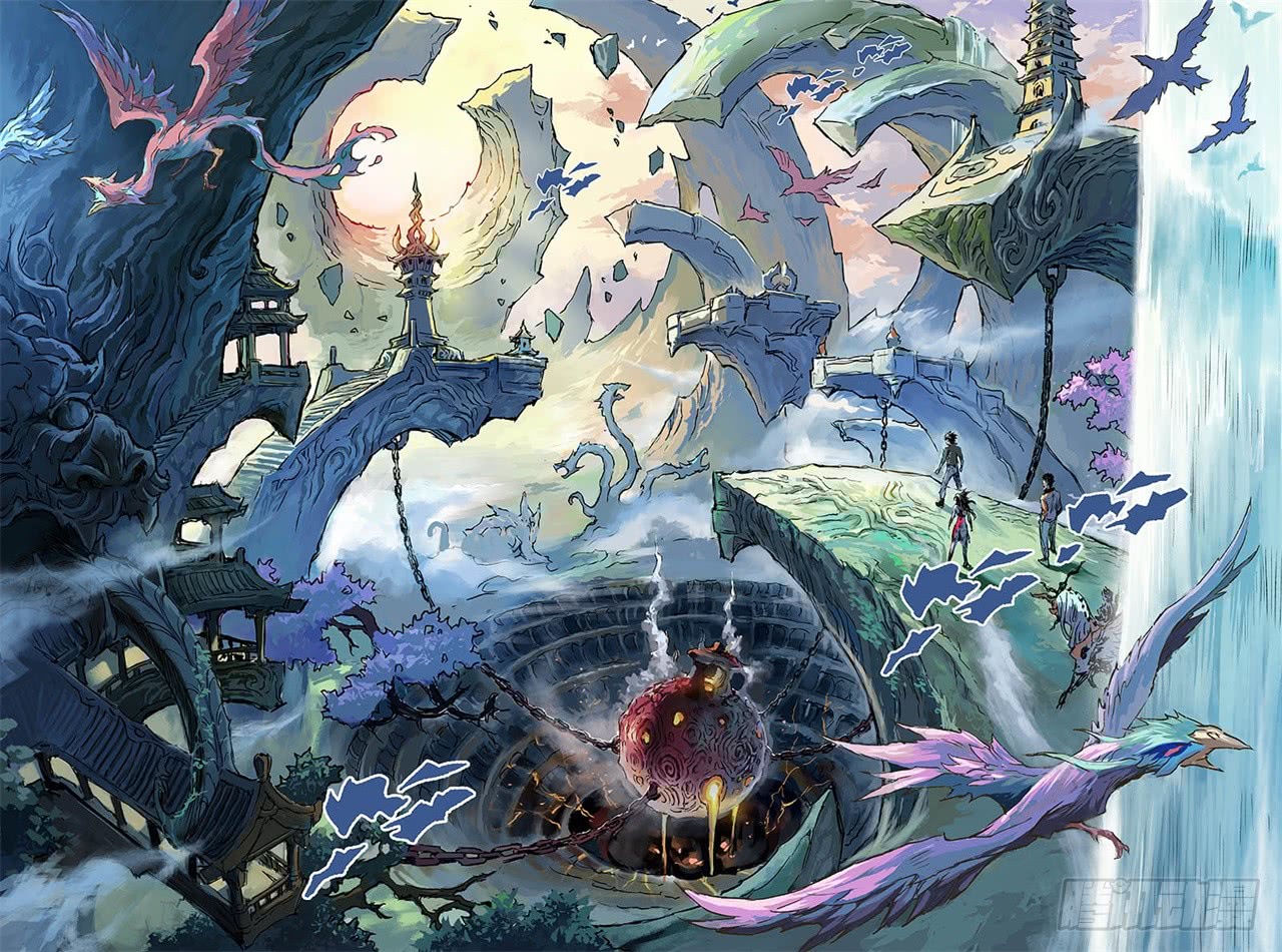 中传闻在东海的海眼有一处上古青乌子的埋骨之地,被称作『风水冢』